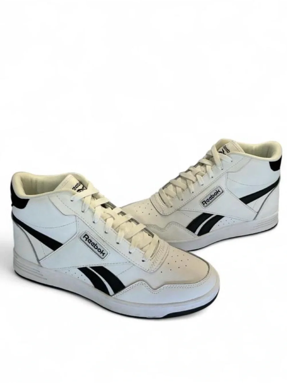 Reebok Royal BB4500 White Mid-Top Sneakers